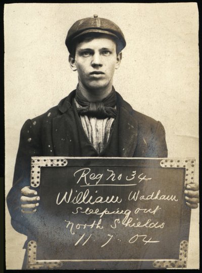 William Wadham, Arrested for Sleeping Rough, North Shields, UK by Unbekannt Unbekannt